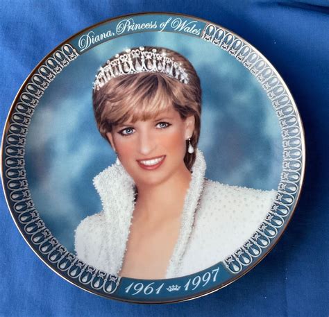 A Tribute To Princess Diana Of Wales The Franklin Mint Limited Edition
