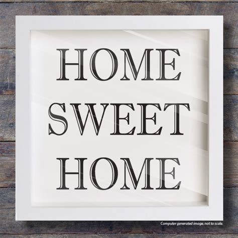 Home Sweet Home Vinyl Sticker