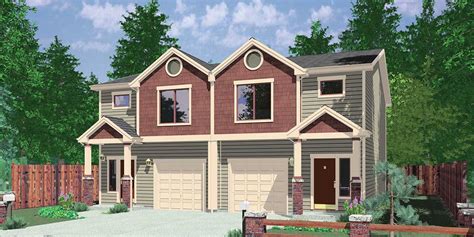 38 Small Duplex House Plans With Garage