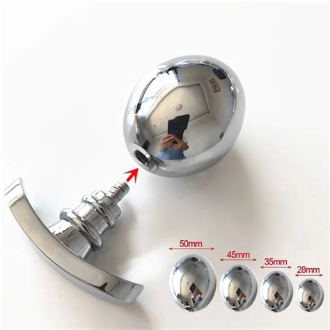 New Stainless Steel Anal Beads Metal Butt Plug Anus Dilator Prostate