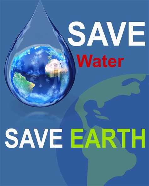 Photoshop Tutorials Make Save Water Alertness Poster Save Water