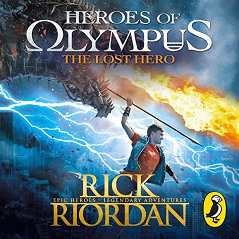 The Lost Hero By Rick Riordan Audiobook Audible Co Uk