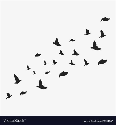 Flying Doves Vector