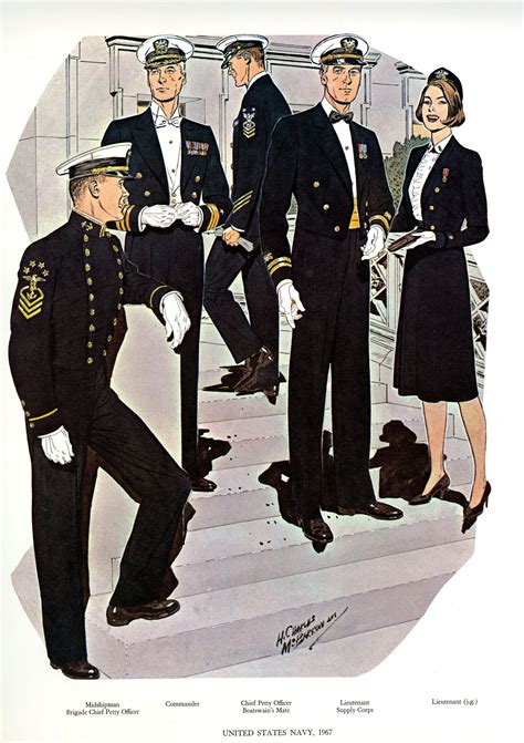 Uniforms Of The Us Navy 1967