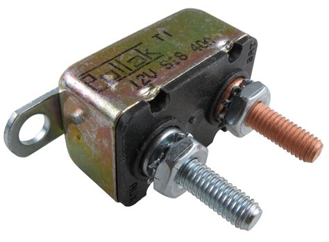 Pollak Circuit Breaker - Cycling/Automatic Reset - 40 Amp ...