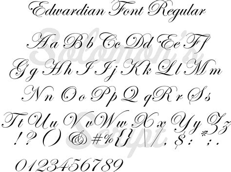 Edwardian Script Font