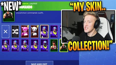 Tfue Shows Of All His Ted Skins Pickaxes And Dances Fortnite