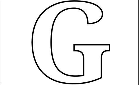 Letter G Coloring Pages  GetColoringPages.com