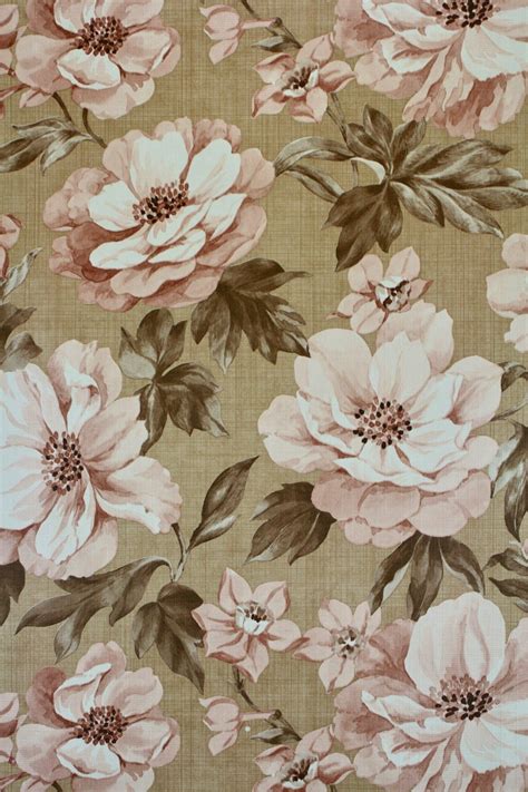 Vintage Floral Wallpapers Wallpaper Cave