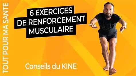 Renforcement Musculaire Course à Pied Programme De 6 Exercices Youtube