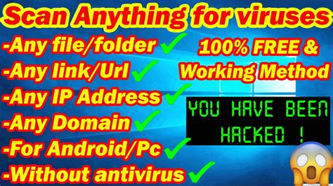 Best Method To Scan File For Viruses Scan Files For Viruses Trojans