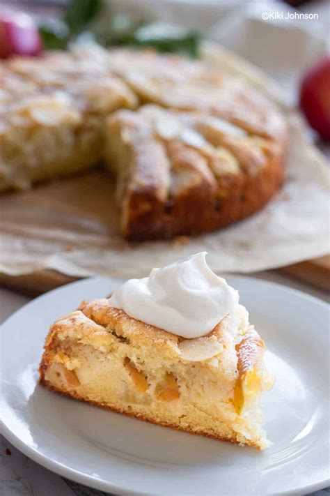 Easy German Apple Almond Cake Cinnamon Coriander