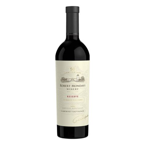 Robert Mondavi Cabernet Reserve 50th Anniversary Red Blend Wine Cabernet Red Wine Cabernet