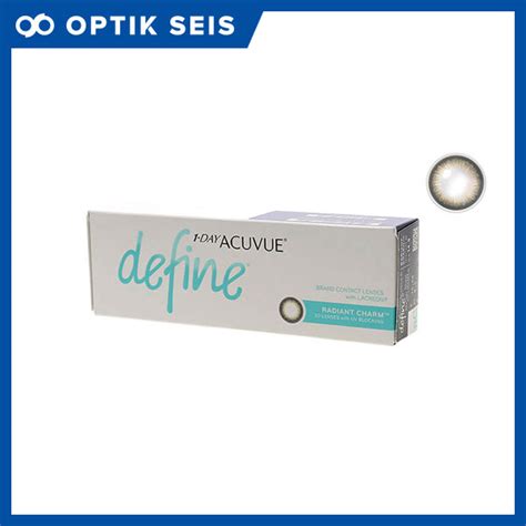 Jual 1 Day Acuvue Define Radiant Charm And Radiant Bright 650