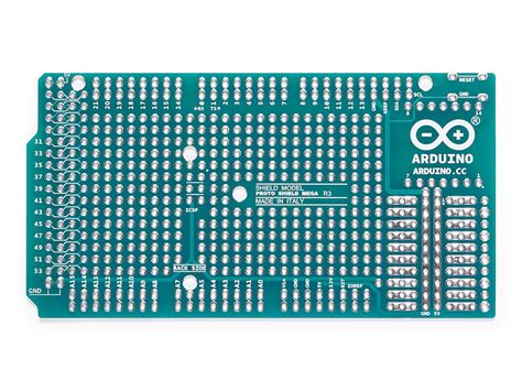 Arduino Mega Proto Shield Rev3 Pcb — Arduino Online Shop