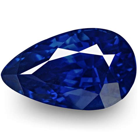 Grs Certified Sri Lanka Blue Sapphire 234 Cts Natural Untreated Pear