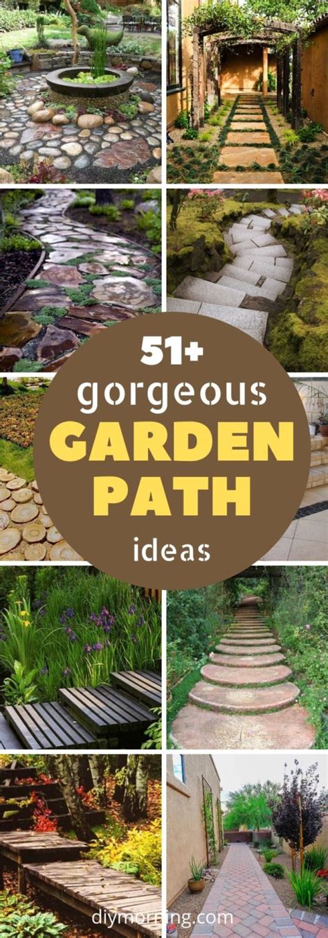 46 Easy And Cheap Garden Path Ideas For Your Beautiful Garden