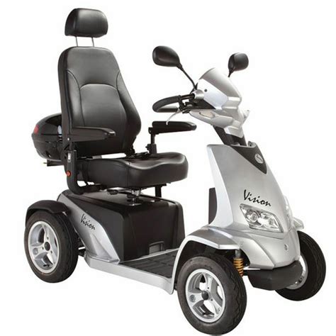 Rascal Vision Mobility Scooter Silver