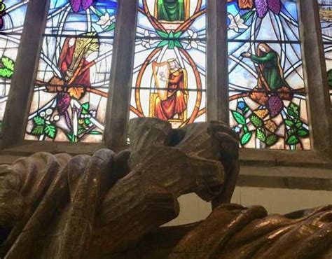 Abergavennys World Famous Jesse Figure Moves Into New Home At St Mary