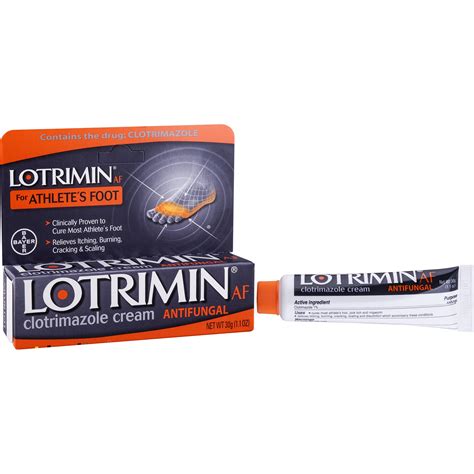 Lotrimin Af Ringworm Antifungal Treatment Cream Oz Tube
