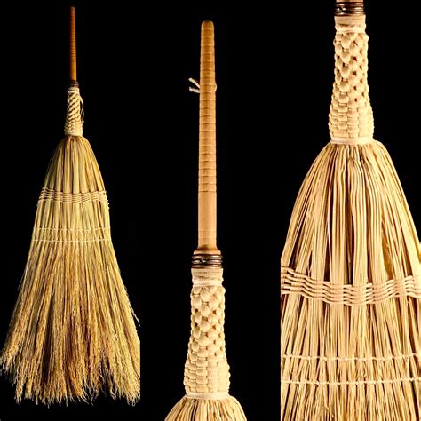 Basket Weave Broom Handmade Broom Broom Basket Weaving