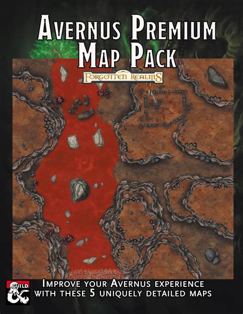 Avernus Premium Map Pack Dungeon Masters Guild Dungeon Masters Guild
