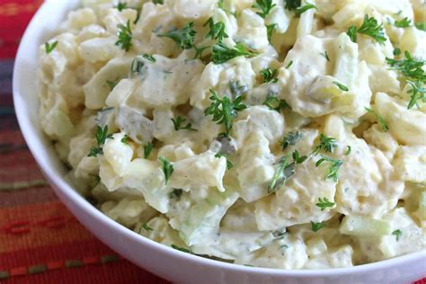 Classic Creamy Potato Salad The Daring Gourmet