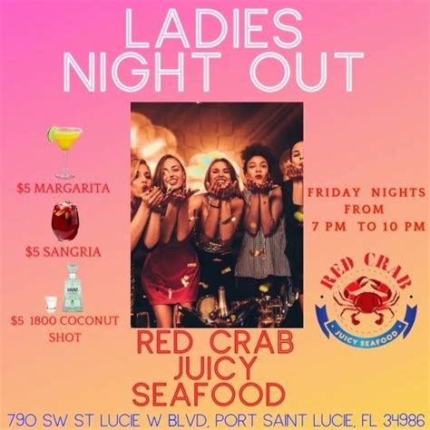 Menu At Red Crab Juicy Seafood And Bar Port St Lucie