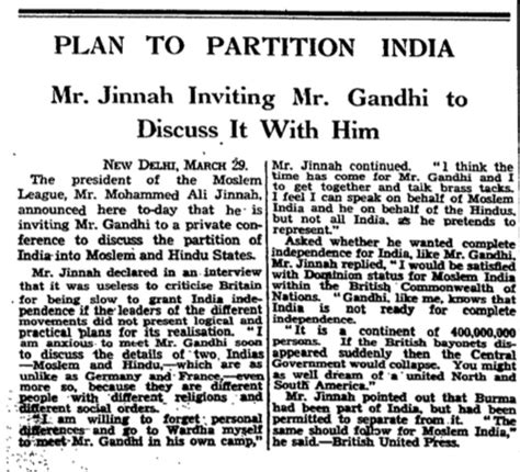 From The Archive How The Guardian Reported The Partition Of India 70 Years Ago India The