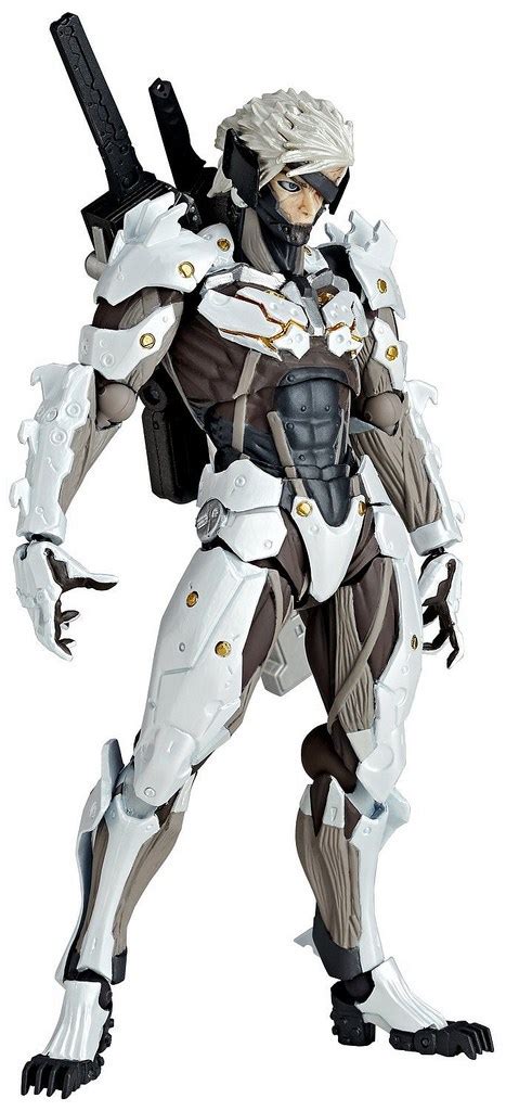 Revengeance, you may need a cold shower. Metal Gear Rising Raiden White Armor Revoltech Figure ...