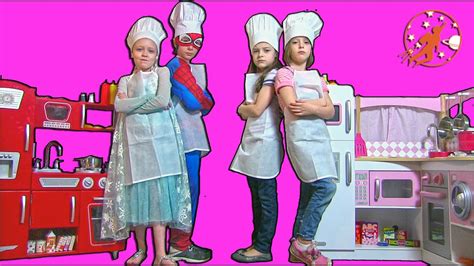 Kids Kitchen Pretend Recipes 1 Kids Cooking Show Youtube