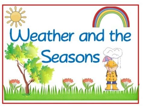 Weather And The Four Seasons