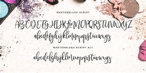 Masterblush Font Fontspring Modern Calligraphy Fonts Fonts