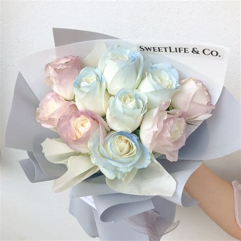 Pastel Rose Bouquet Sweetlife And Co Pastel Rose Bouquet