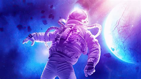 Sci Fi Astronaut K Ultra HD Wallpaper By Universegfx