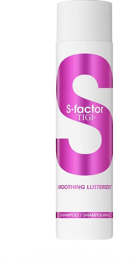 Tigi S Factor Smoothing Lusterizer Shampoo 250 Ml Bol Com