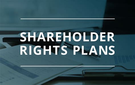 Shareholder Rights Plans - Gilmartinir