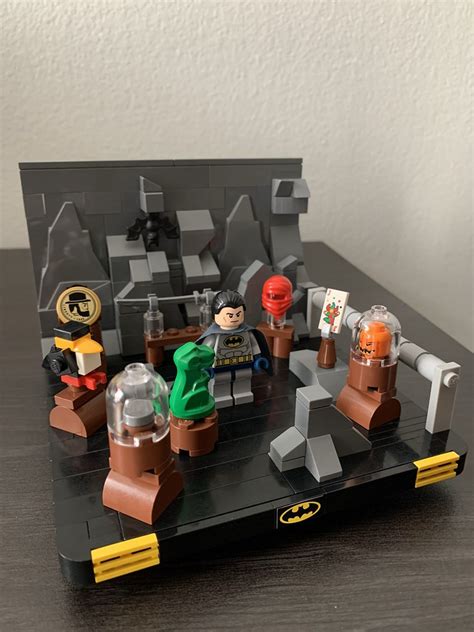 Lego Batcave Trophy Room Moc 1 Hwjnfubx61 Flickr
