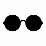 Kacamata Icon Transparent Glasses Hitam Gafas Ikon