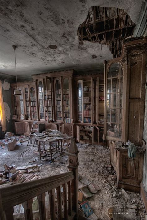 Abandoned Library Abandoned Mansion For Sale Old Abandoned Buildings