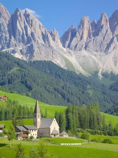 Church Val Di Funes Bolzano Province Trentino Alto Adigesouth