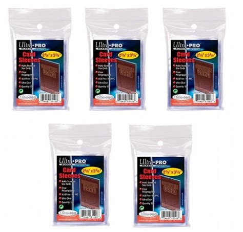 Ultra Pro Card Sleeves 5 Packs Potomac Distribution