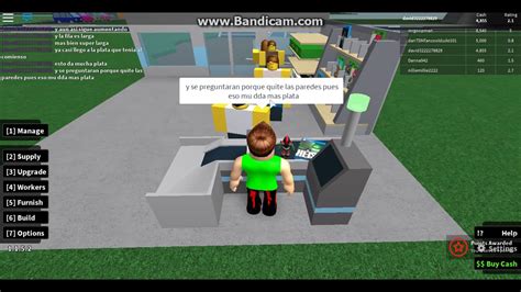 Los jugadores pueden crear sus propios mundos utilizando su propio motor de videojuegos llamado roblox studio. como jugar retail tycoon en roblox - YouTube