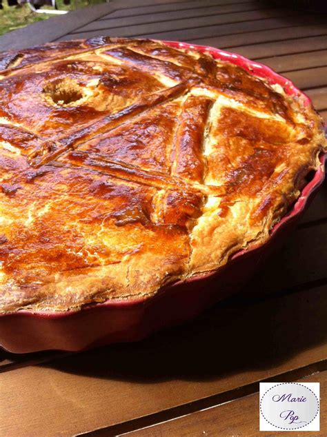 Tourte aux champignons sauvages