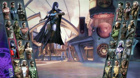 Raven Characters Injustice Gods Among Us Game Guide