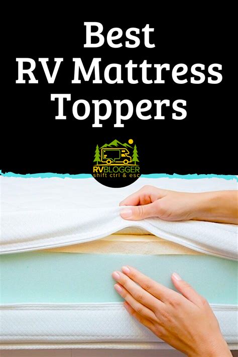 There are various types of pads and toppers for. Best RV Mattress Toppers | Rv mattress, Memory foam ...