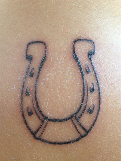 Horseshoe Tattoo Inspirational Tattoos Horse Shoe Tattoo Cute Tattoos