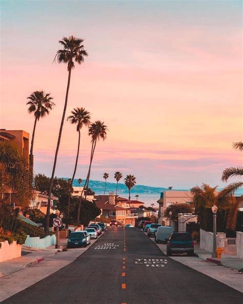 Los Angeles Sunset Aesthetic