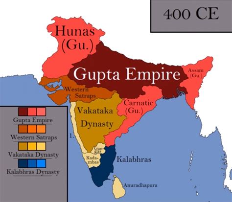Map Of India The Gupta Empire With Images India Map A Vrogue Co