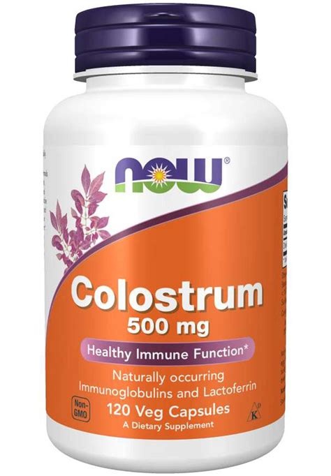 NOW Colostrum - Supplement First
